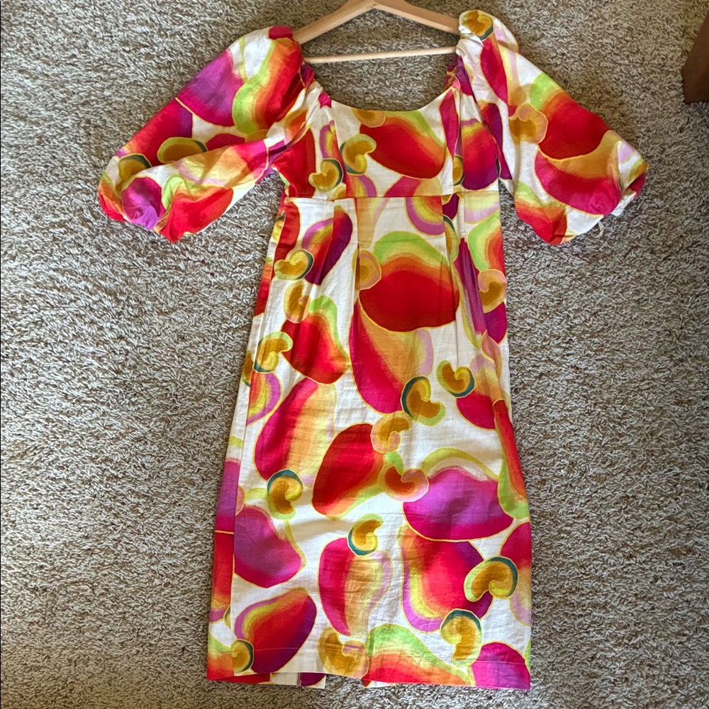 FARM Rio Colorful Long Sleeve Dress